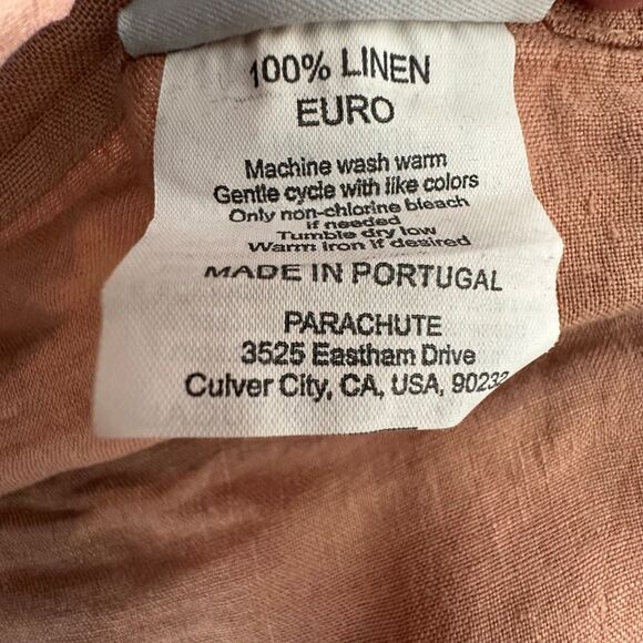 PARACHUTE Linen European Sham Adobe Clay - Picture 5 of 5